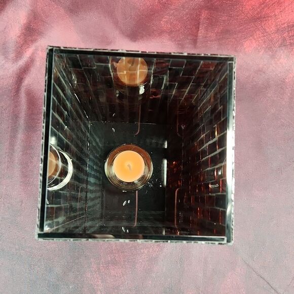🩵PartyLite Global Ambiance Square Hurricane Candle Holder - Picture 13 of 13